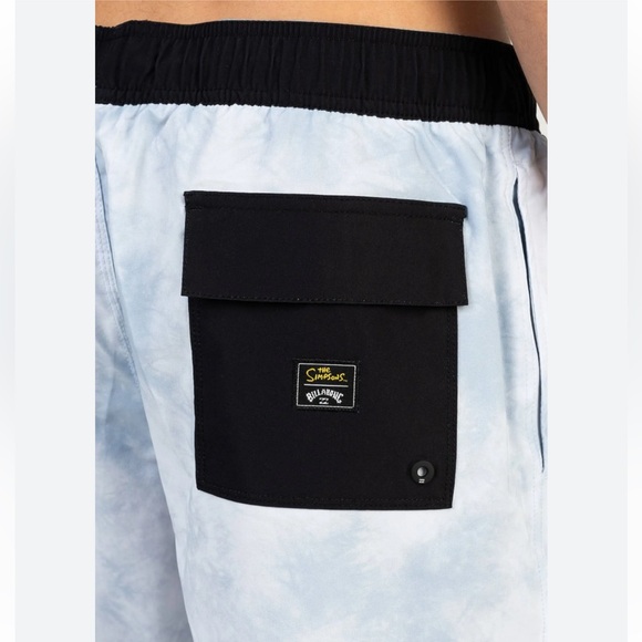 BILLABONG X SIMPSONS FAMILY BOARDSHORTS Sz S Swim trunks 6” inseam bathing suit - Picture 9 of 16